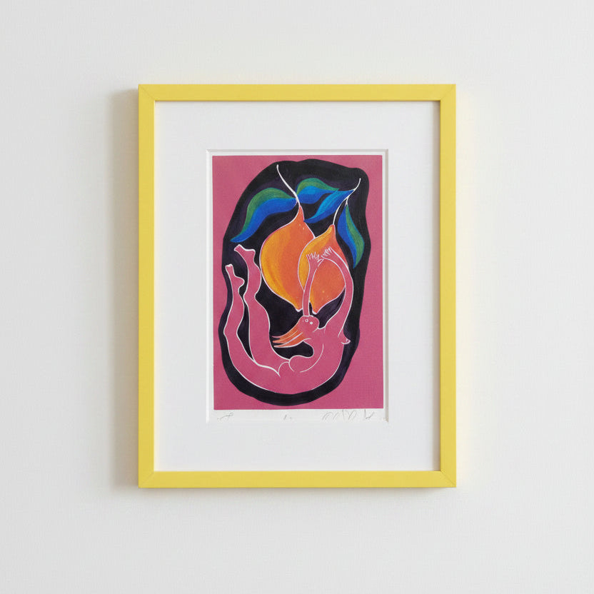 Lemon Gal original painted print (4)