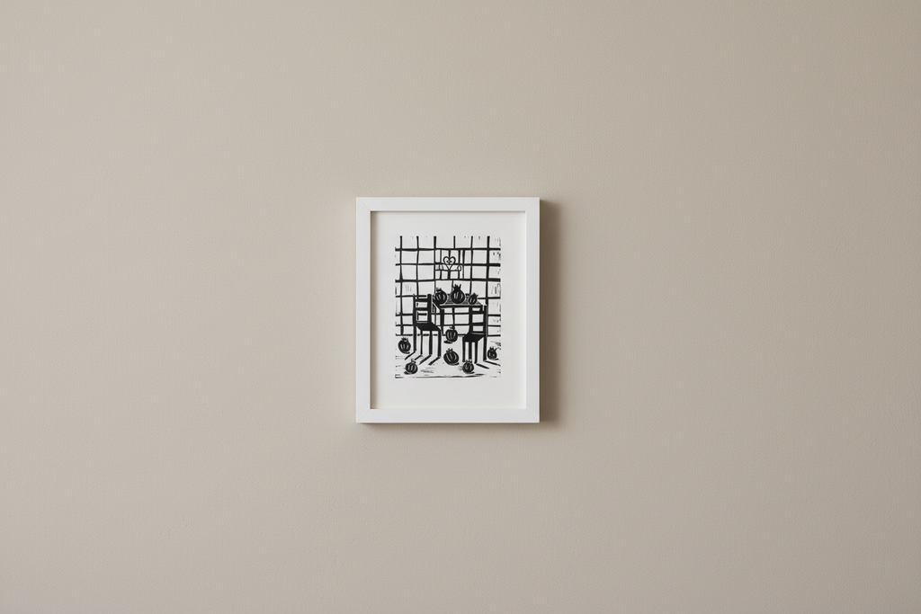 "Granadas" Linocut Print