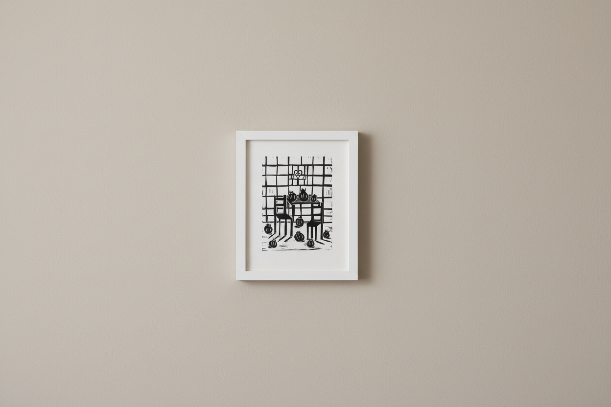"Granadas" Linocut Print