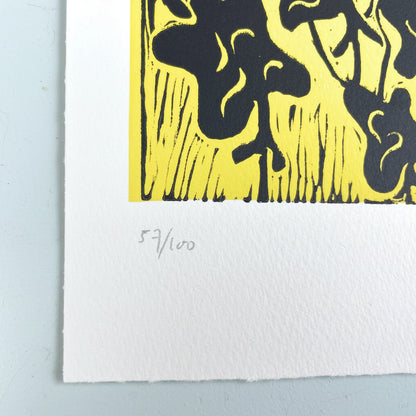 "Chair" Linocut Print