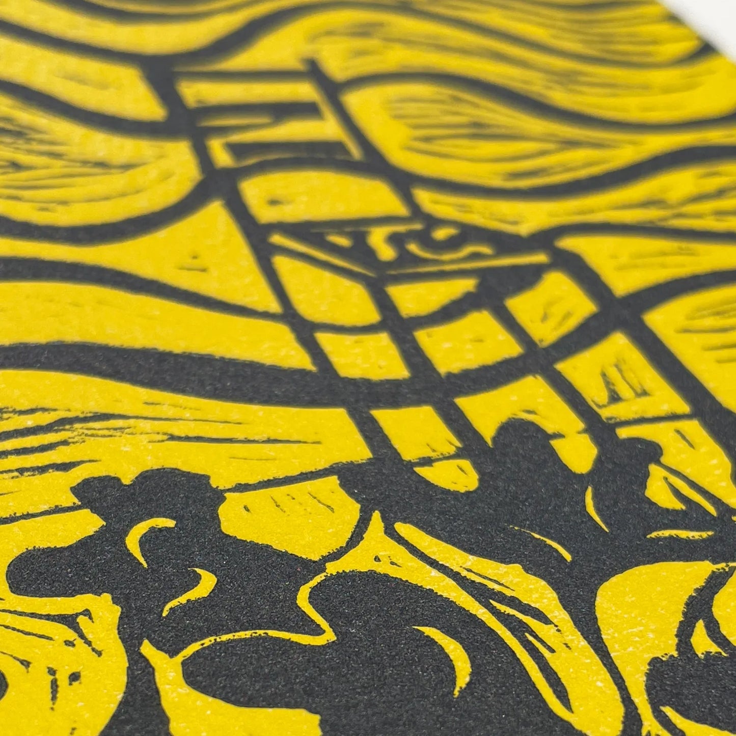 "Chair" Linocut Print
