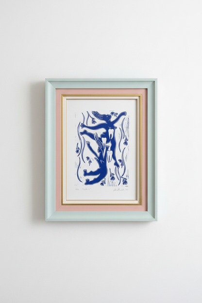 "Teeth II" Linocut Print